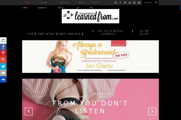 Site using Digg Digg plugin