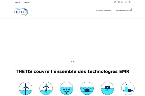 Shadow theme site design template sample