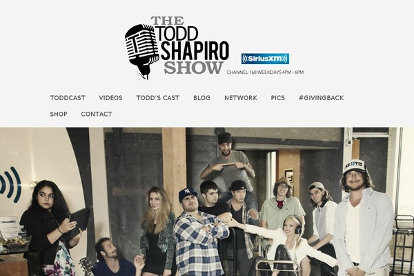 thetoddshapiroshow.com site used Moustache-theme
