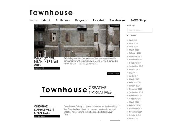 Oxygen theme site design template sample