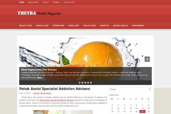 Foodeluxe theme websites examples