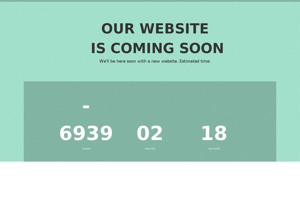 Site using Coming Soon by Supsystic plugin