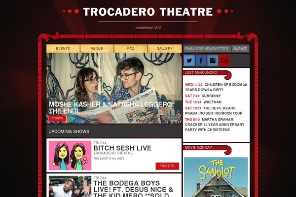 Default Mag theme site design template sample