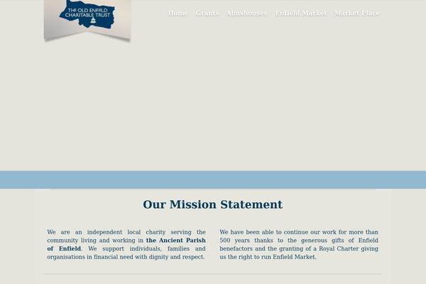 Site using Cool Timeline plugin
