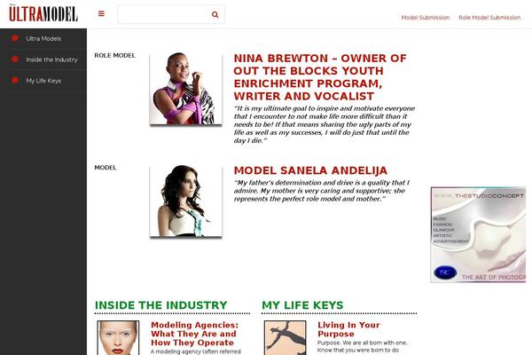 Boss theme site design template sample