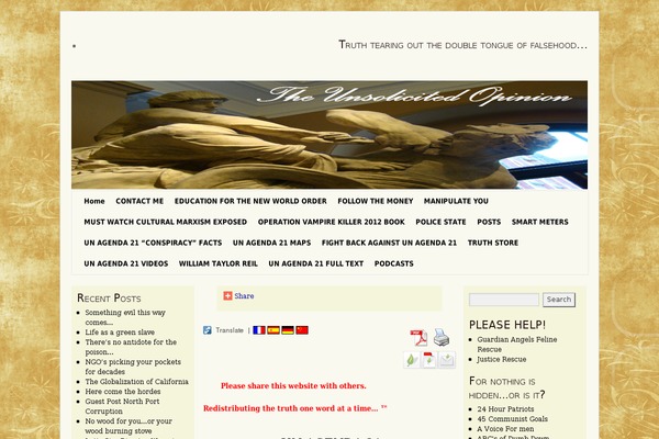 Site using CleanPrint plugin