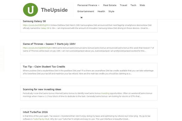 Site using WP Tab Widget plugin