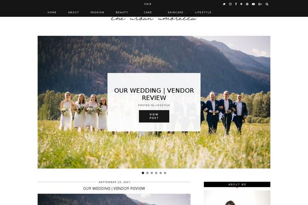 theurbanumbrella.com site used Harper-theme
