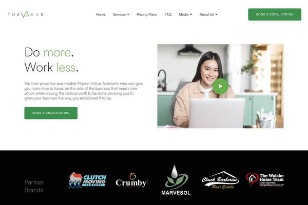 Brook theme site design template sample