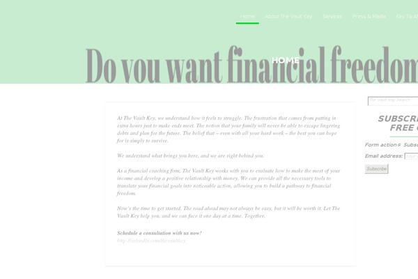 thevaultkey.com site used Corporate Plus