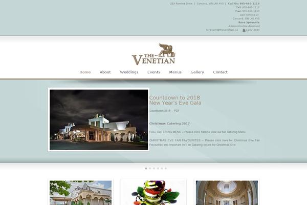 thevenetian.ca site used Catch-fullscreen-pro