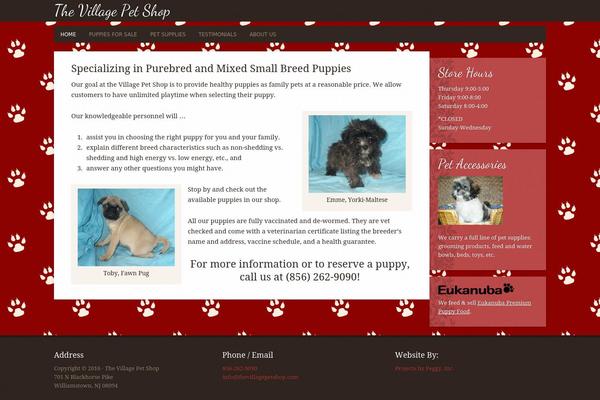 thevillagepetshop.com site used Zeko-lite