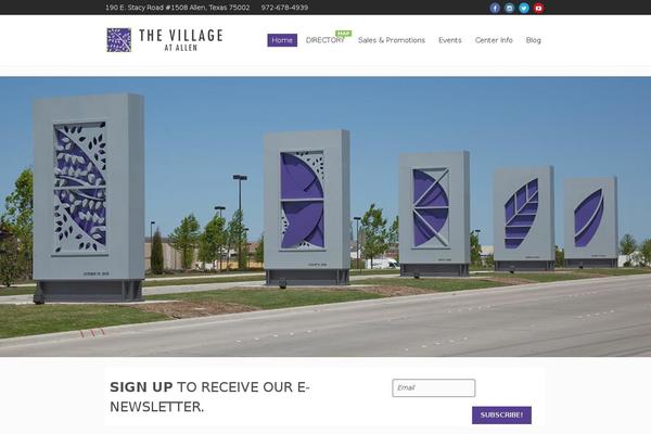 Mall theme site design template sample