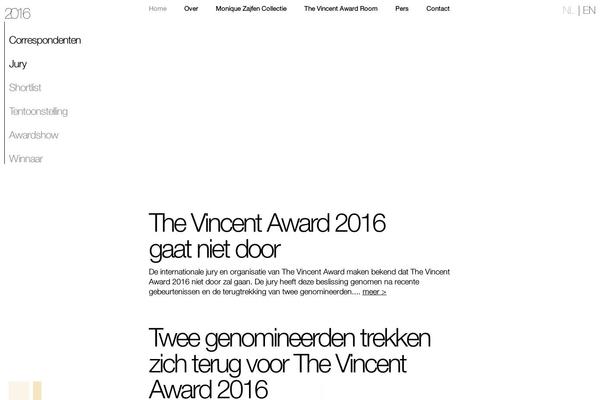 thevincentaward.com site used Oowpct2