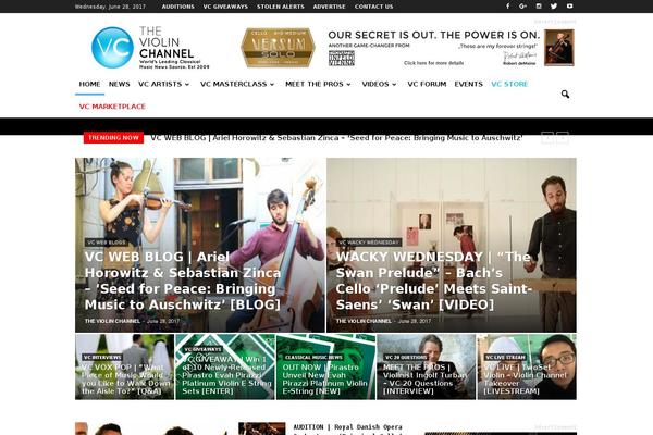 Journo theme site design template sample
