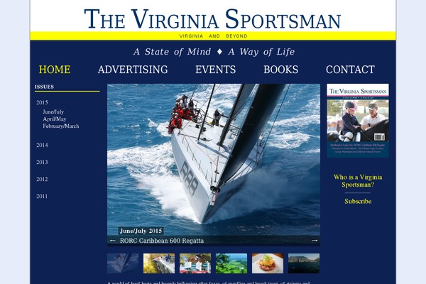 thevirginiasportsman.com site used Gutenverse