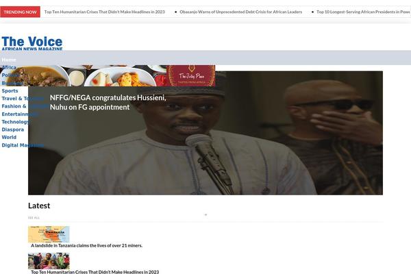 Pro theme site design template sample
