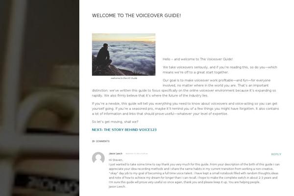 Uncode theme site design template sample