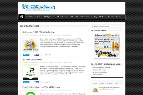 thevpnreviewer.com site used Atmosphere-pro