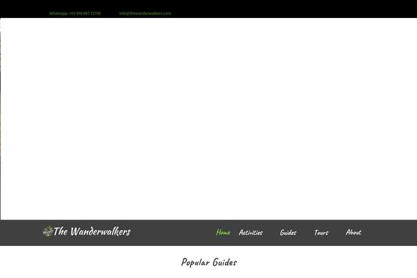 TravelTour theme site design template sample