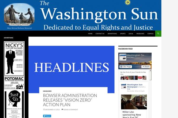 Multipurpose-magazine theme site design template sample