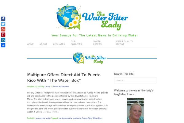Lifestyle theme site design template sample