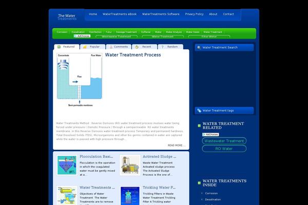 Tidalforce theme site design template sample