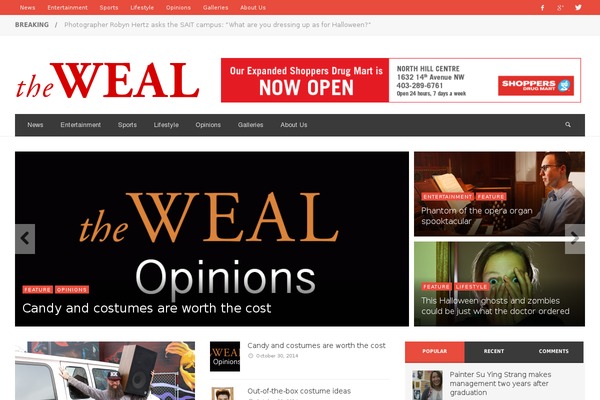 Magazine Plus theme site design template sample