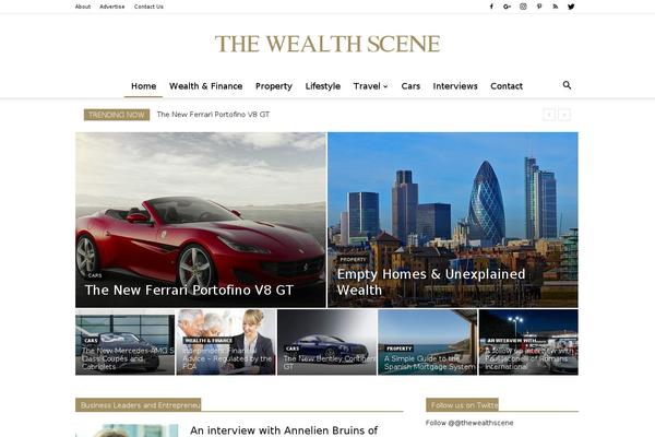 Site using Td-standard-pack plugin