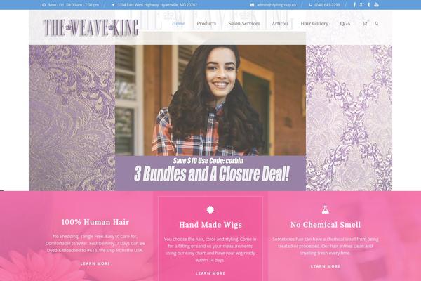 theweaveking.com site used Skinbeauty