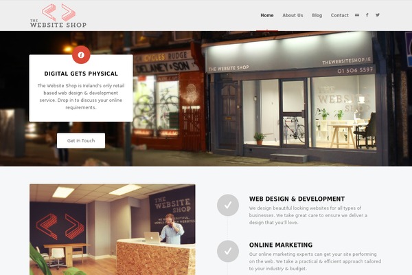Qi theme site design template sample
