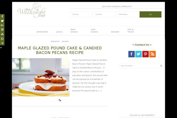 Jin theme site design template sample