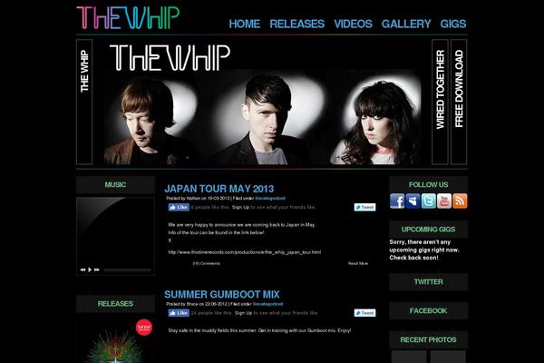 Site using WP Tweet Button plugin