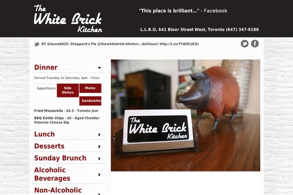 Barta theme site design template sample