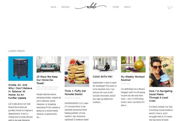 thewholefooddiary.com site used Activello