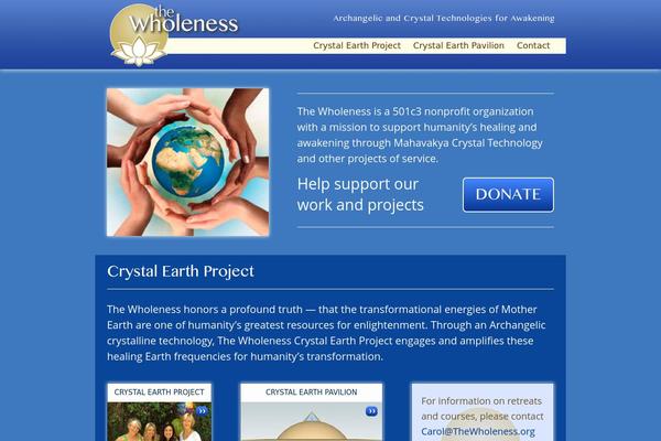 thewholeness.org site used Padma-child
