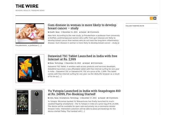 Site using FEEDZY RSS Feeds plugin