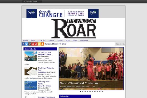 Site using Sno-student-news-source plugin