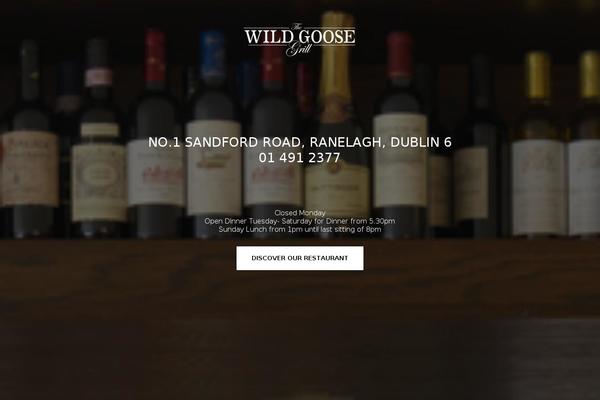 Steakhouse theme site design template sample