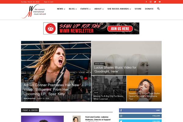 Site using Simple Ads Manager plugin
