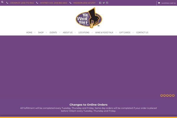 Store theme site design template sample