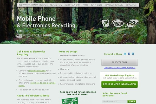 thewirelessalliance.com site used FoundationPress