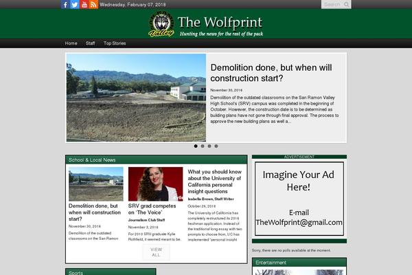 Sno Flex theme site design template sample