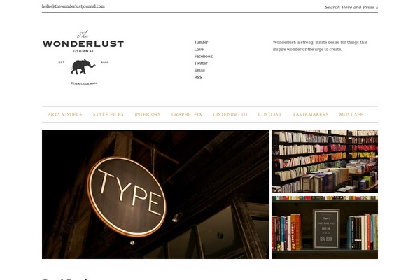 thewonderlustjournal.com site used Twj