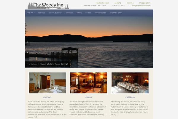 Leonardo theme site design template sample