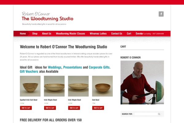 thewoodturningstudio.ie site used Graphedia-timber