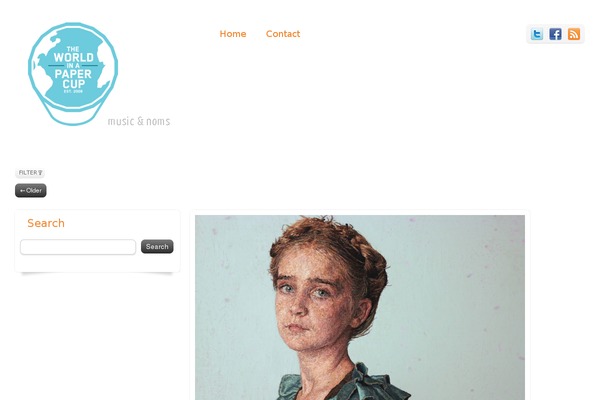 Shaken Grid Premium theme site design template sample