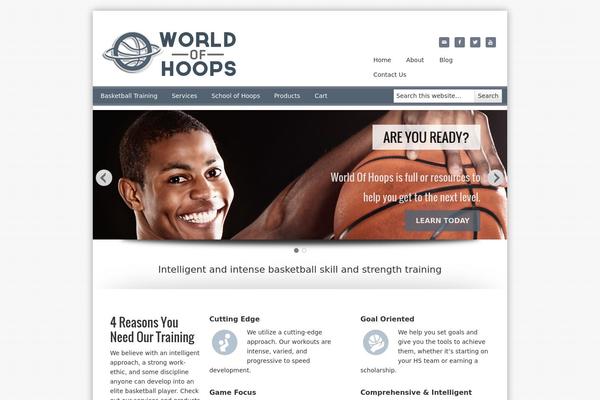 Genesis theme site design template sample