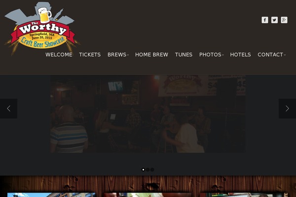 Growler theme site design template sample