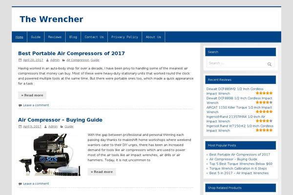 Site using Price Table plugin